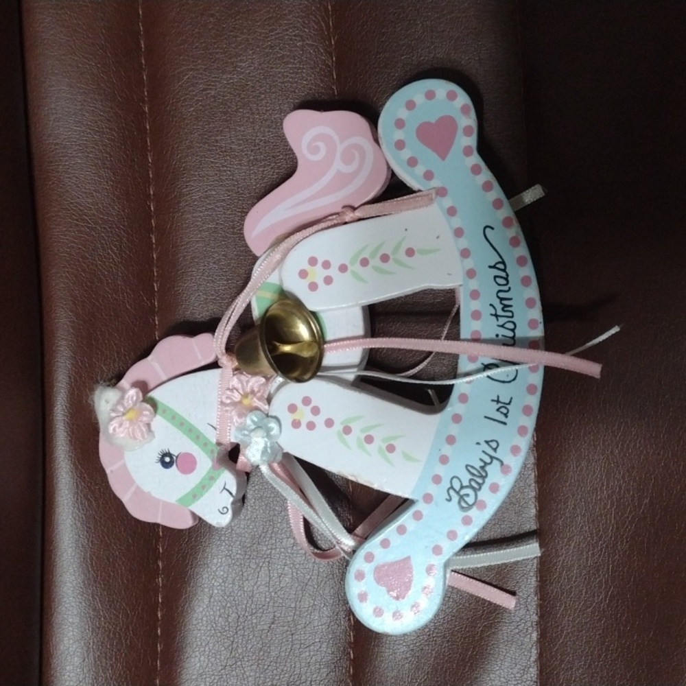 Baby's 1st Christmas ornament